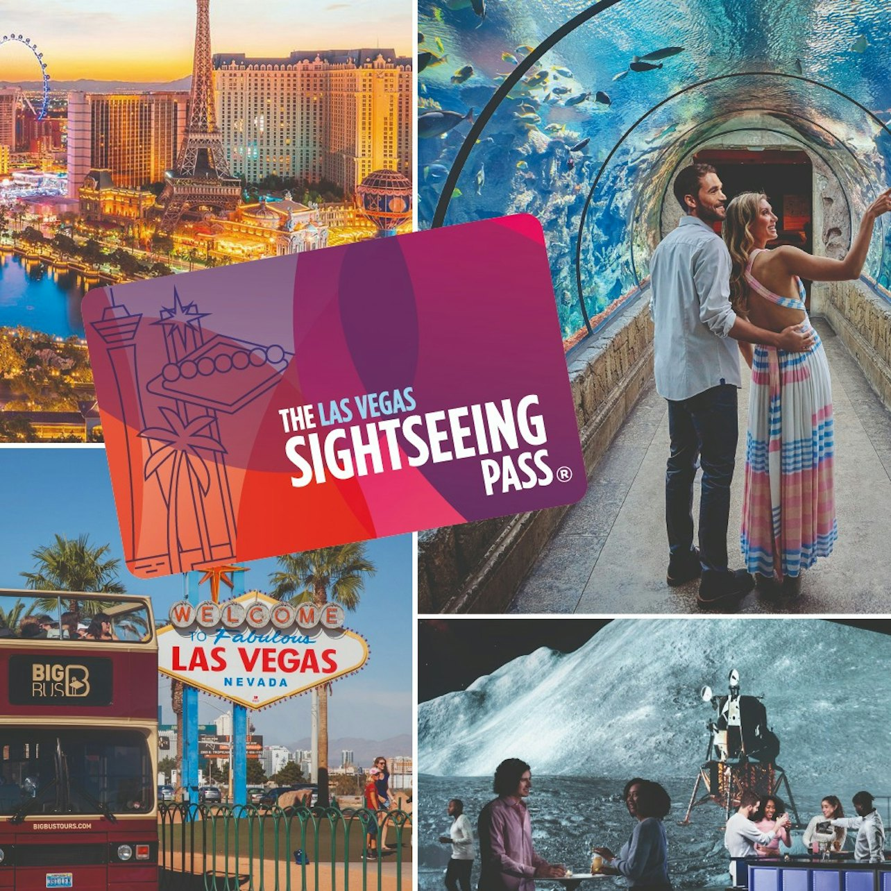 The Las Vegas Sightseeing Flex Pass: Choice of 2 - 6 Attractions - Photo 1 of 8
